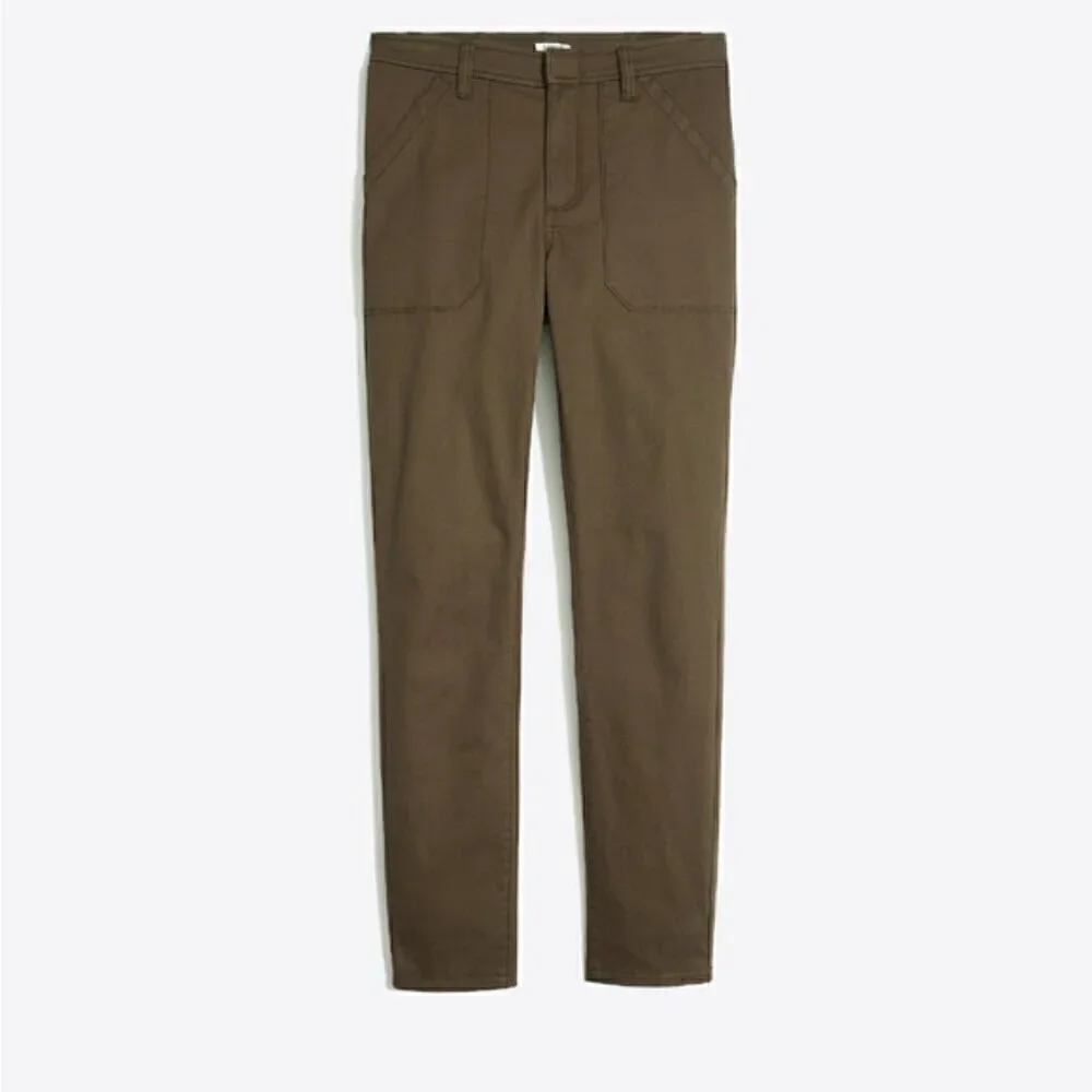 J. Crew High-rise skinny washed cargo pant size 30